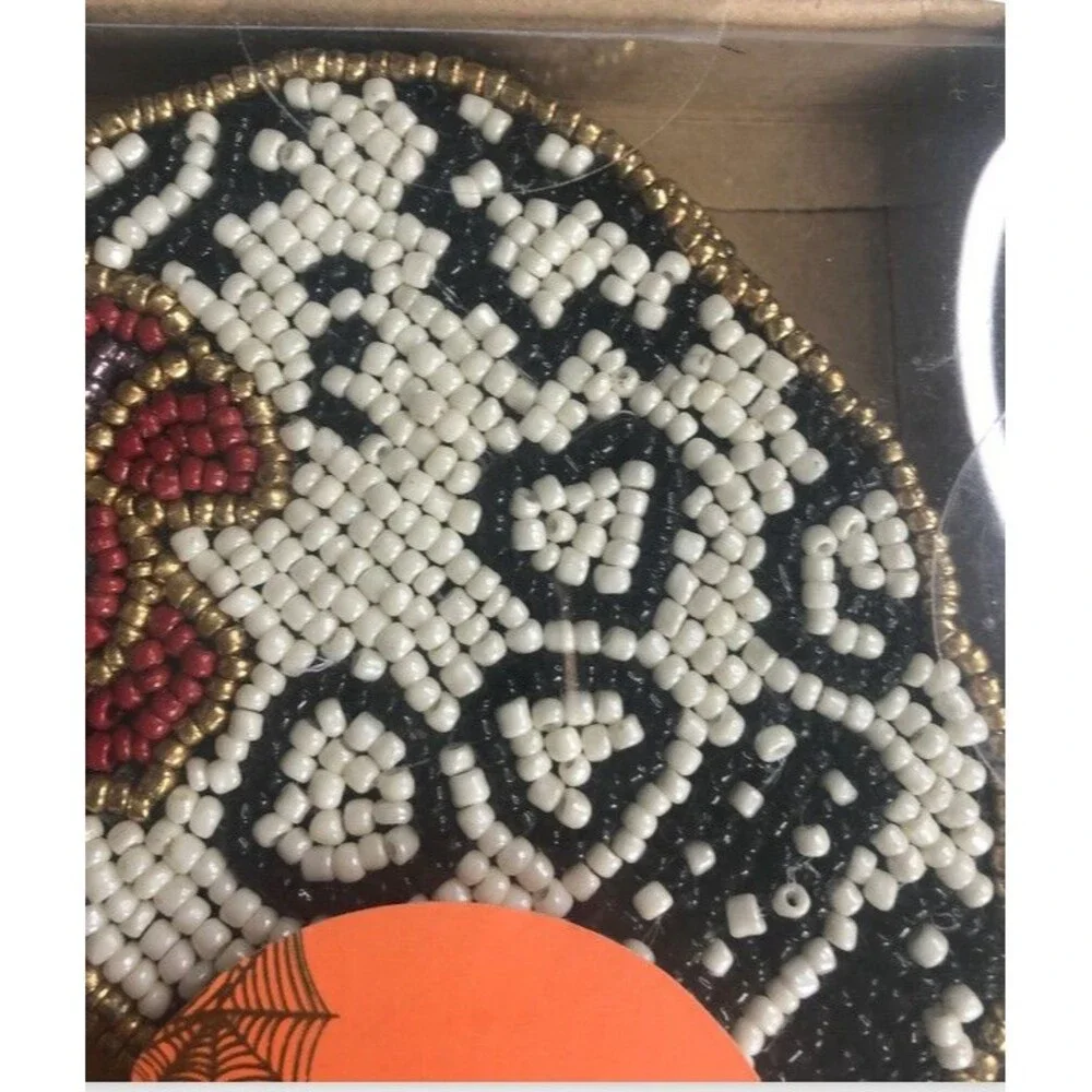 Nantucket beaded skull